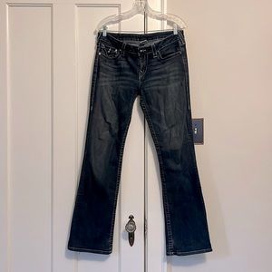 True Religion boot cut blue jeans! Size 31, good condition